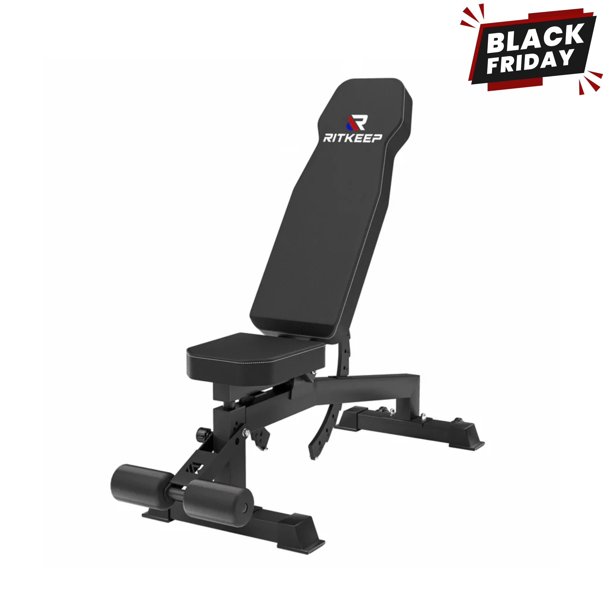 RAB-2000 Klappbare, verstellbare Hantelbank mit Beinhalterung