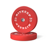 50mm Olympische Low-Bounce-Hantelscheiben mit farbigem Gummistoßfänger