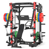 PMAX-4750 Kniebeugen-Trainingsgerät mit Doppelscheibenbeladung Fitness-Ausrüstungspaket