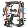 PMAX-4750 Kniebeugen-Trainingsgerät mit Doppelscheibenbeladung Fitness-Ausrüstungspaket