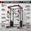 PMAX 5600 Home Gym Smith Maschine – Integriertes Gewichtssystem