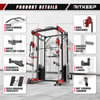 PMAX 5600 Home Gym Smith Maschine – Integriertes Gewichtssystem