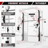 PMAX 5600 Home Gym Smith Maschine – Integriertes Gewichtssystem