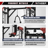 PMAX 5600 Home Gym Smith Maschine – Integriertes Gewichtssystem
