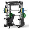 PMAX 5600 Smith Trainingsgerät Trainer Pro Komplettpaket für das Heim-Fitnessstudio