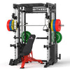 PMAX 5600 Smith Trainingsgerät Trainer Pro Komplettpaket für das Heim-Fitnessstudio