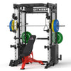 PMAX 5600 Smith Trainingsgerät Trainer Pro Komplettpaket für das Heim-Fitnessstudio