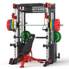 PMAX 5600 Smith Trainingsgerät Trainer Pro Komplettpaket für das Heim-Fitnessstudio